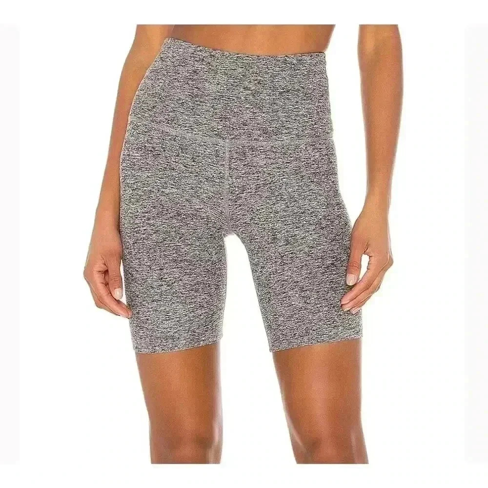 NWT Beyond Yoga Spacedye 7" Yoga High Waisted Biker Short Women's Size XS